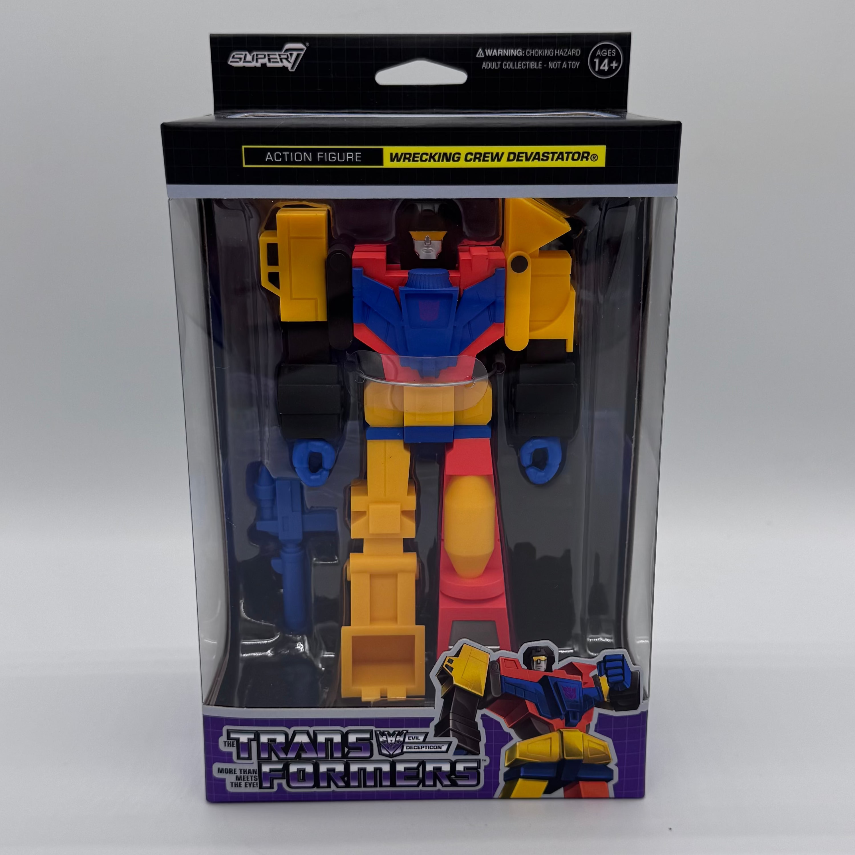 Super7 Transformers Wrecking Crew Devastator Action Figure