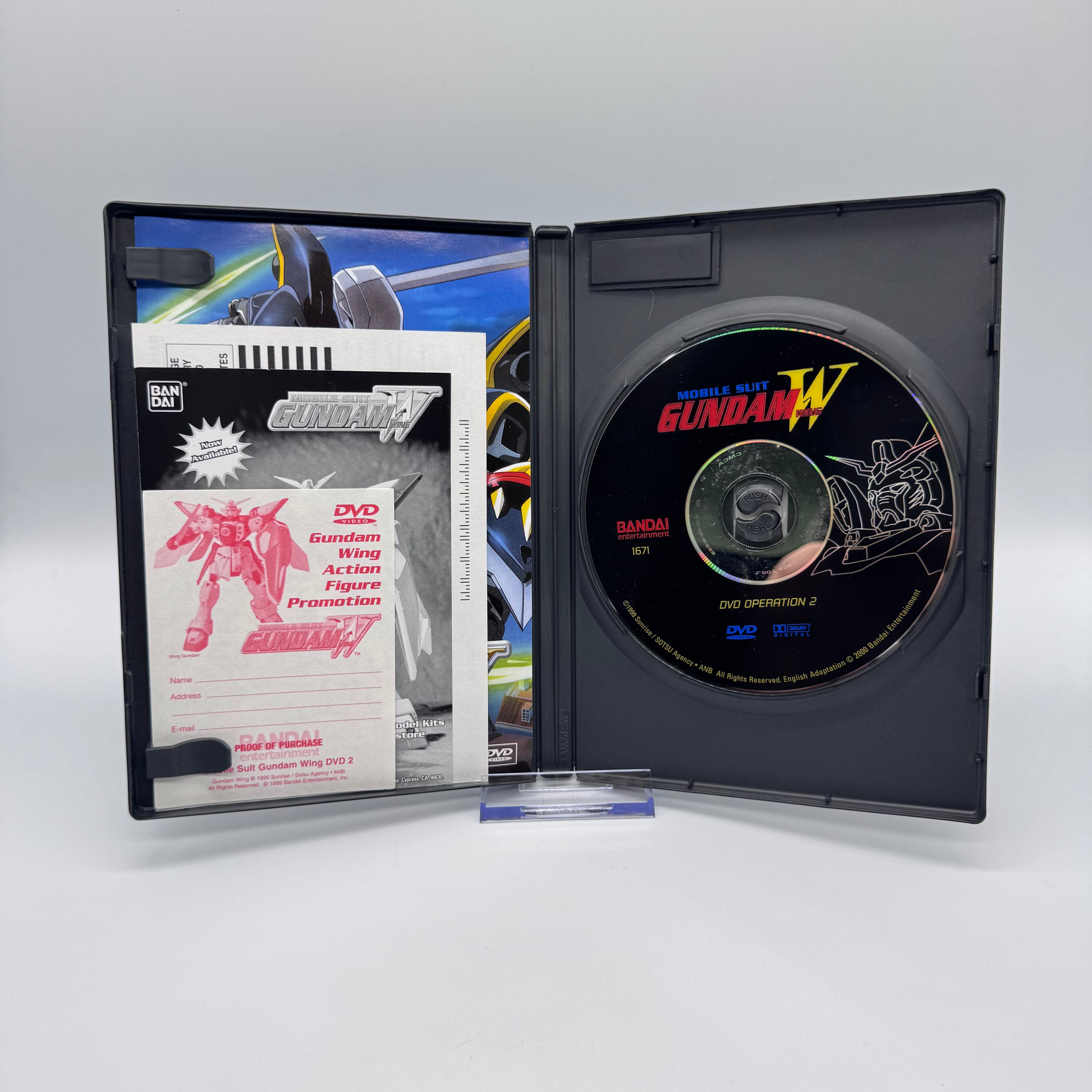 Gundam Wing — Operation 2 — DVD (Lightly Used)