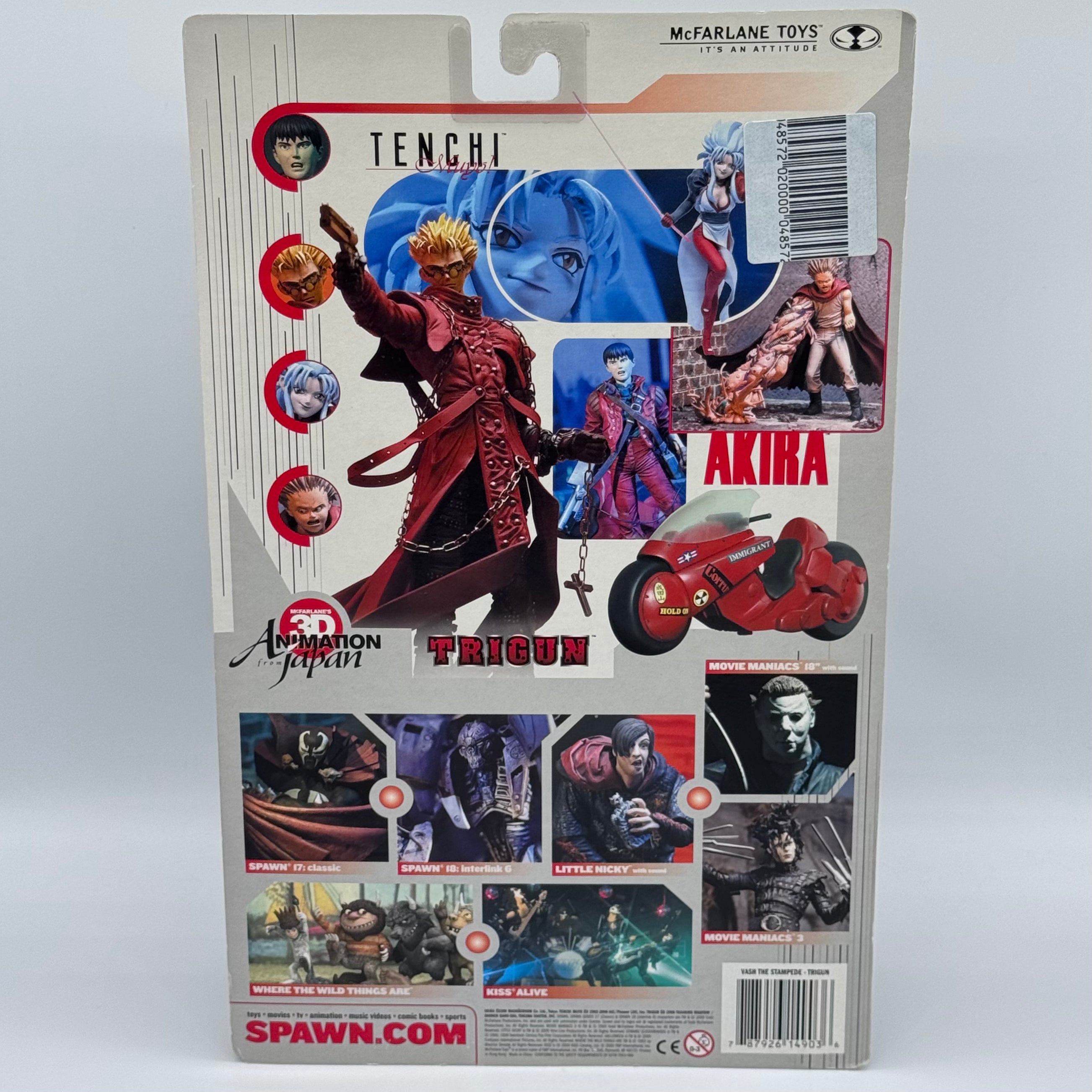 McFarlane Toys Trigun – Vash the Stampede Ultra-Action Figure (3D Animation from Japan)
