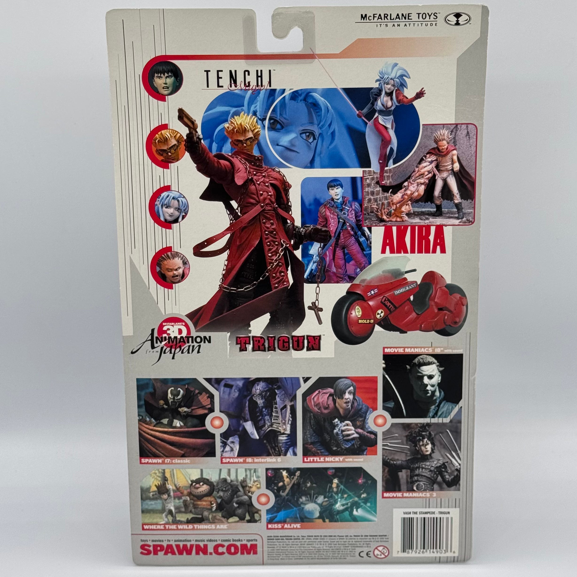 McFarlane Toys Trigun – Vash the Stampede Ultra-Action Figure (3D Animation from Japan) — Variant