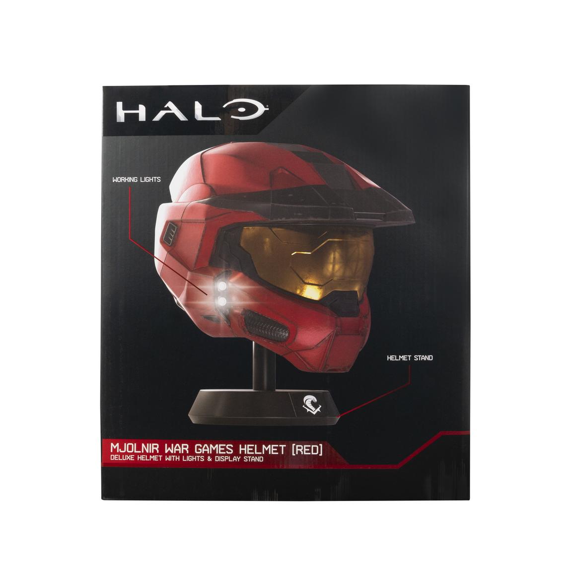 Halo MJOLNIR Wargames Helmet — Red (Opened, Display Piece)
