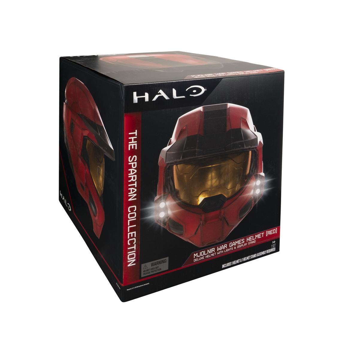 Halo MJOLNIR Wargames Helmet — Red (Opened, Display Piece)
