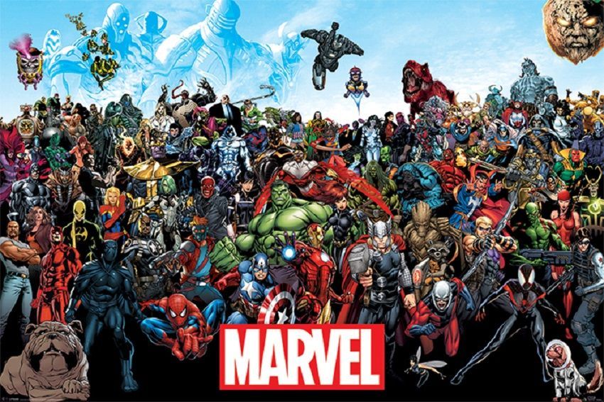 Marvel Comics Complete Super Heroes Universe - POSTER