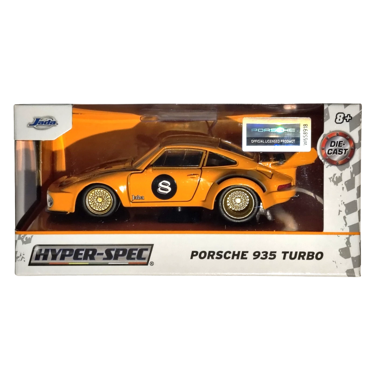 Porsche 935 Turbo — Jada Hyper-Spec Die-Cast