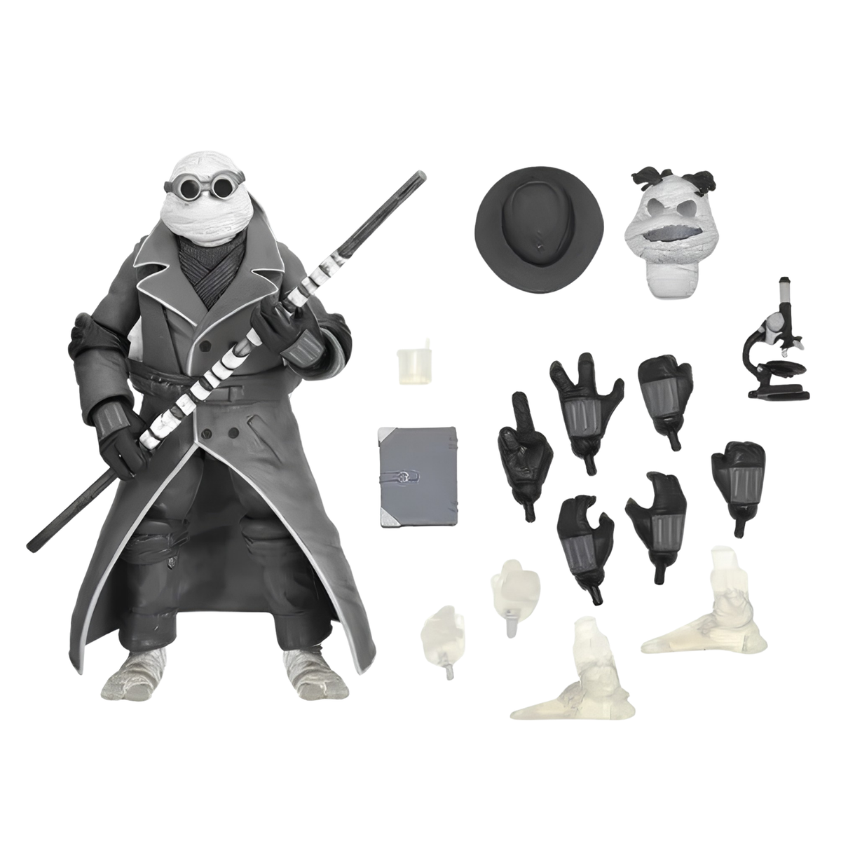 NECA Teenage Mutant Ninja Turtles Donatello The Invisible Man