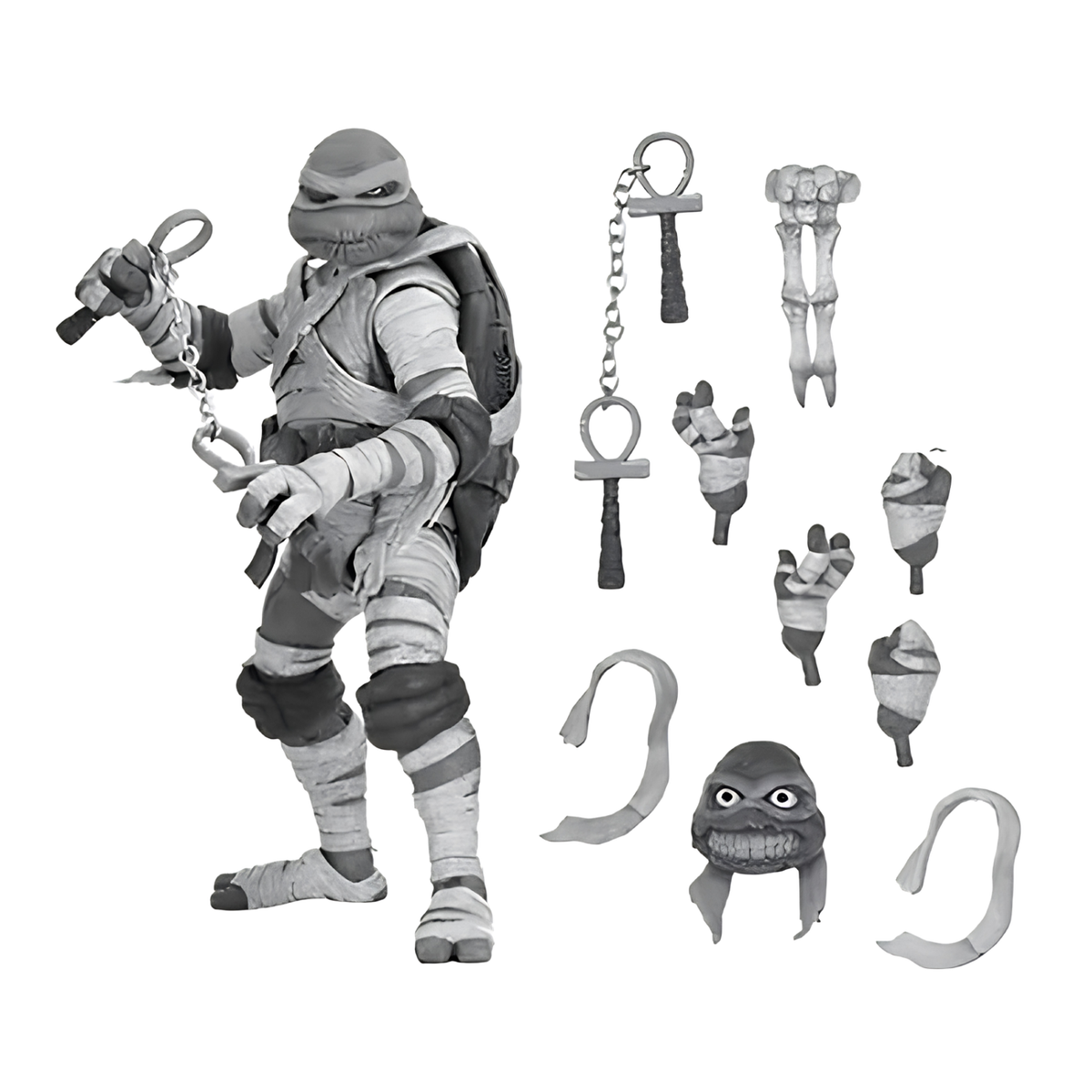 NECA Teenage Mutant Ninja TurtlesMichelangelo The Mummy