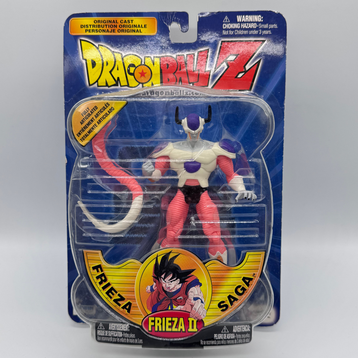 Irwin Toy Dragon Ball Z Frieza II Action Figure — Frieza Saga, Carded