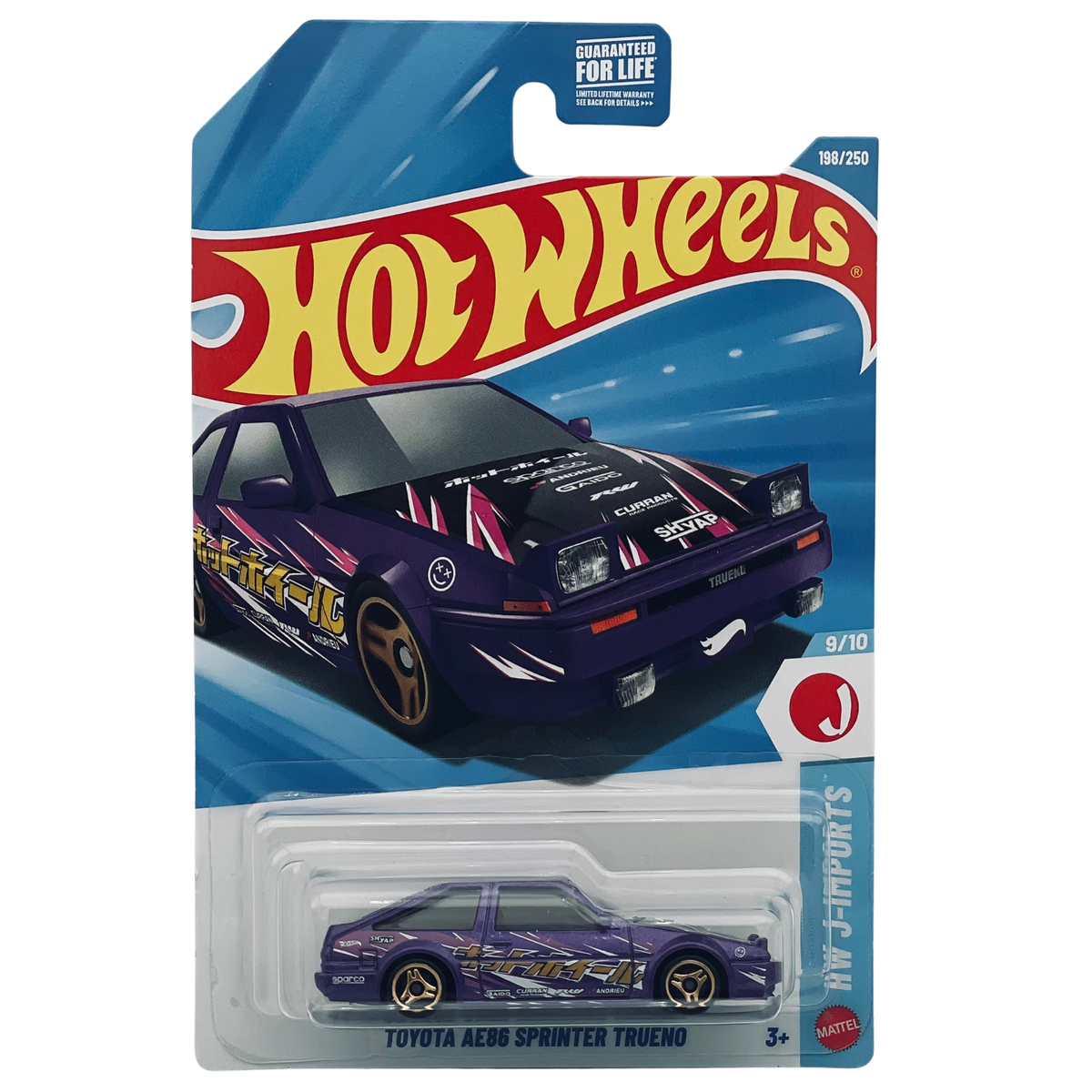 Hot Wheels Toyota AE86 Sprinter Trueno | HW J-Imports 9/10