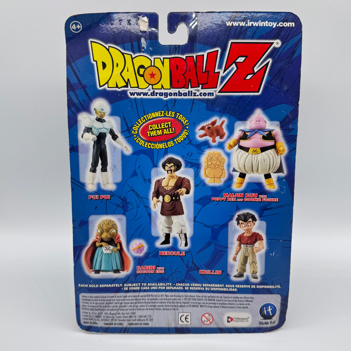 Irwin Toy Dragon Ball Z Babidi with Cocoon Egg Action Figure — Babidi Saga, Carded