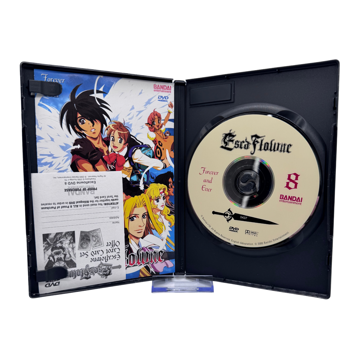 Vision of Escaflowne Complete DVD Set — All 8 Volumes (Lightly Used)