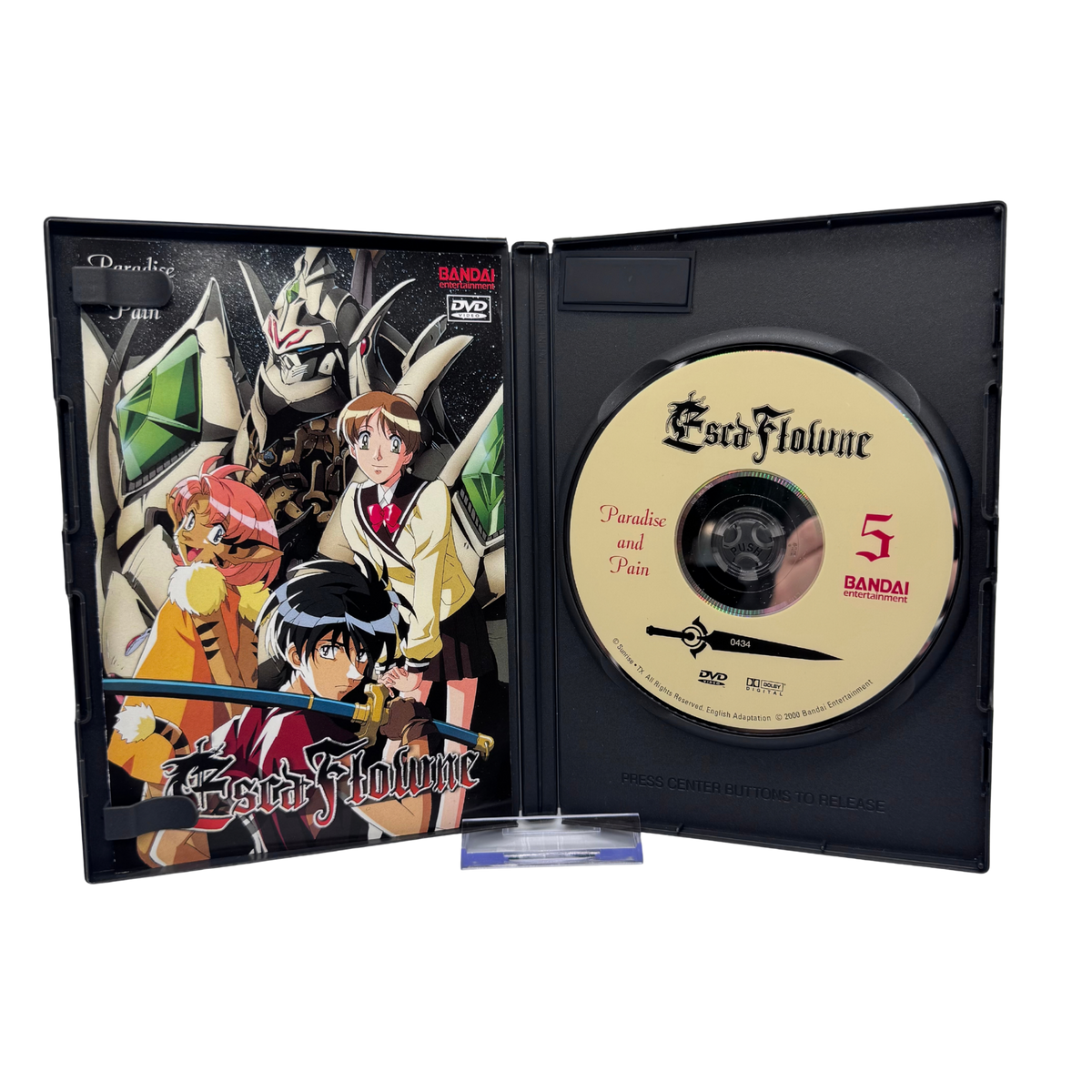 Vision of Escaflowne Complete DVD Set — All 8 Volumes (Lightly Used)