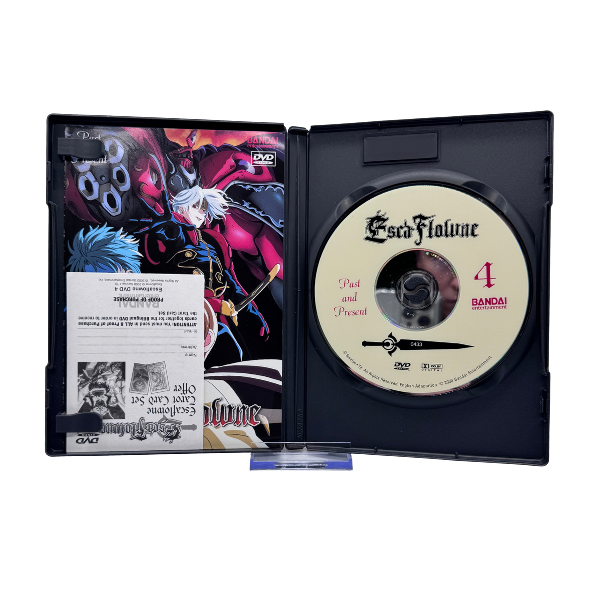Vision of Escaflowne Complete DVD Set — All 8 Volumes (Lightly Used)