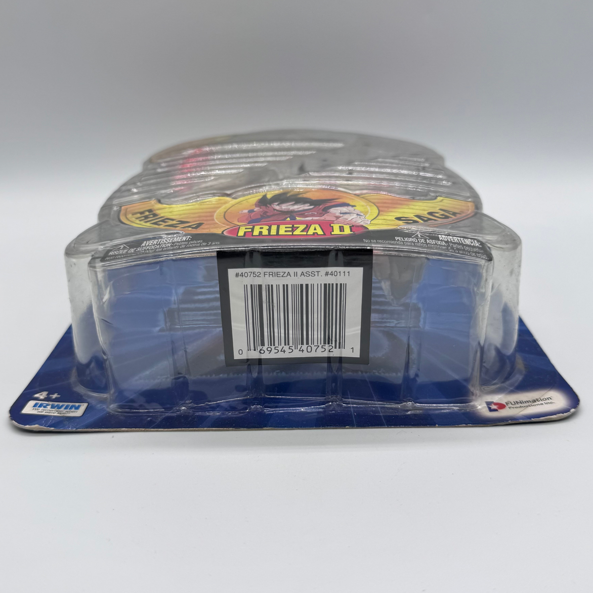 Irwin Toy Dragon Ball Z Frieza II Action Figure — Frieza Saga, Carded