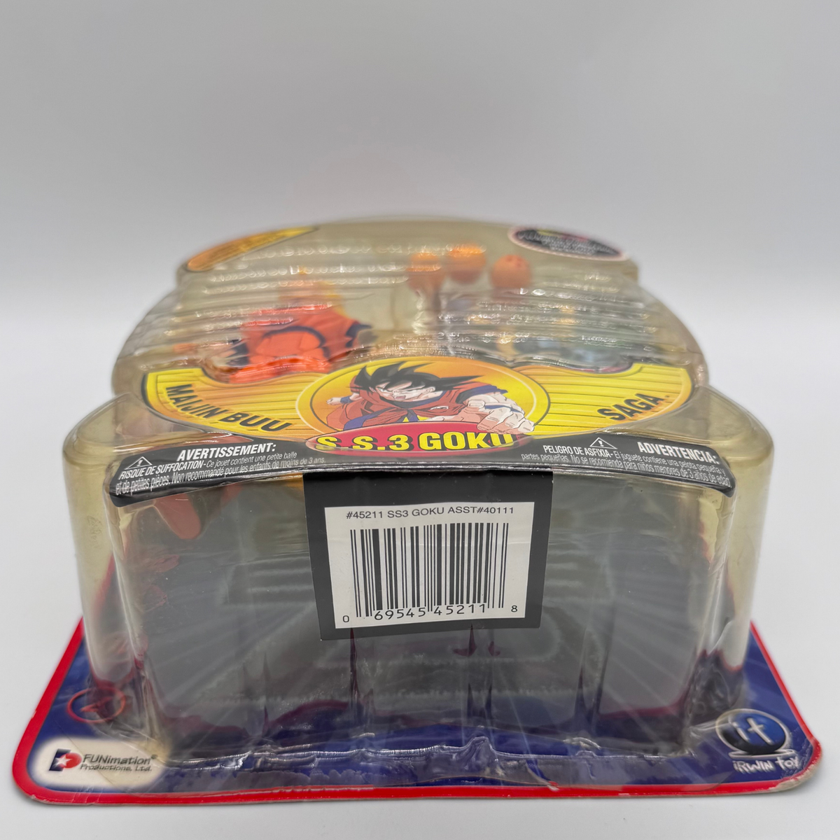 Irwin Toy Dragon Ball Z S.S.3 Goku Action Figure — Majin Buu Saga, Carded