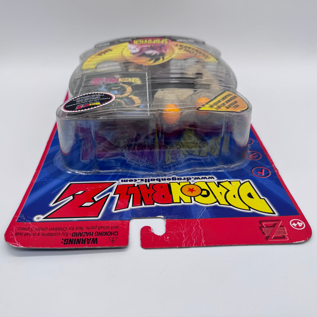 Irwin Toy Dragon Ball Z Spopovich Action Figure — World Tournament Saga, Carded