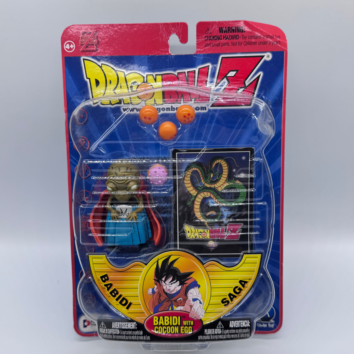 Irwin Toy Dragon Ball Z Babidi with Cocoon Egg Action Figure — Babidi Saga, Carded