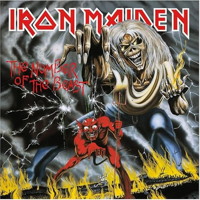Iron Maiden — The Number of the Beast — Album Cover Jigsaw Puzzle
