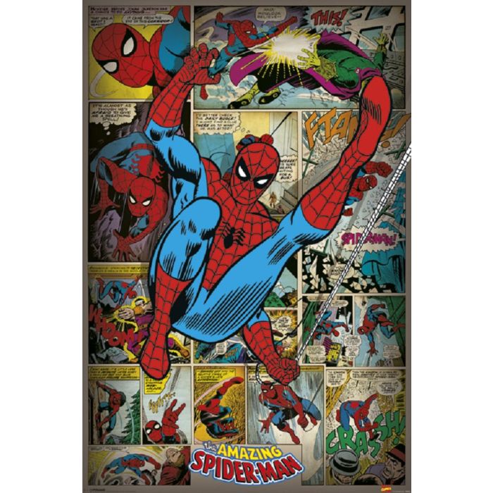 Spider-Man - Retro - POSTER