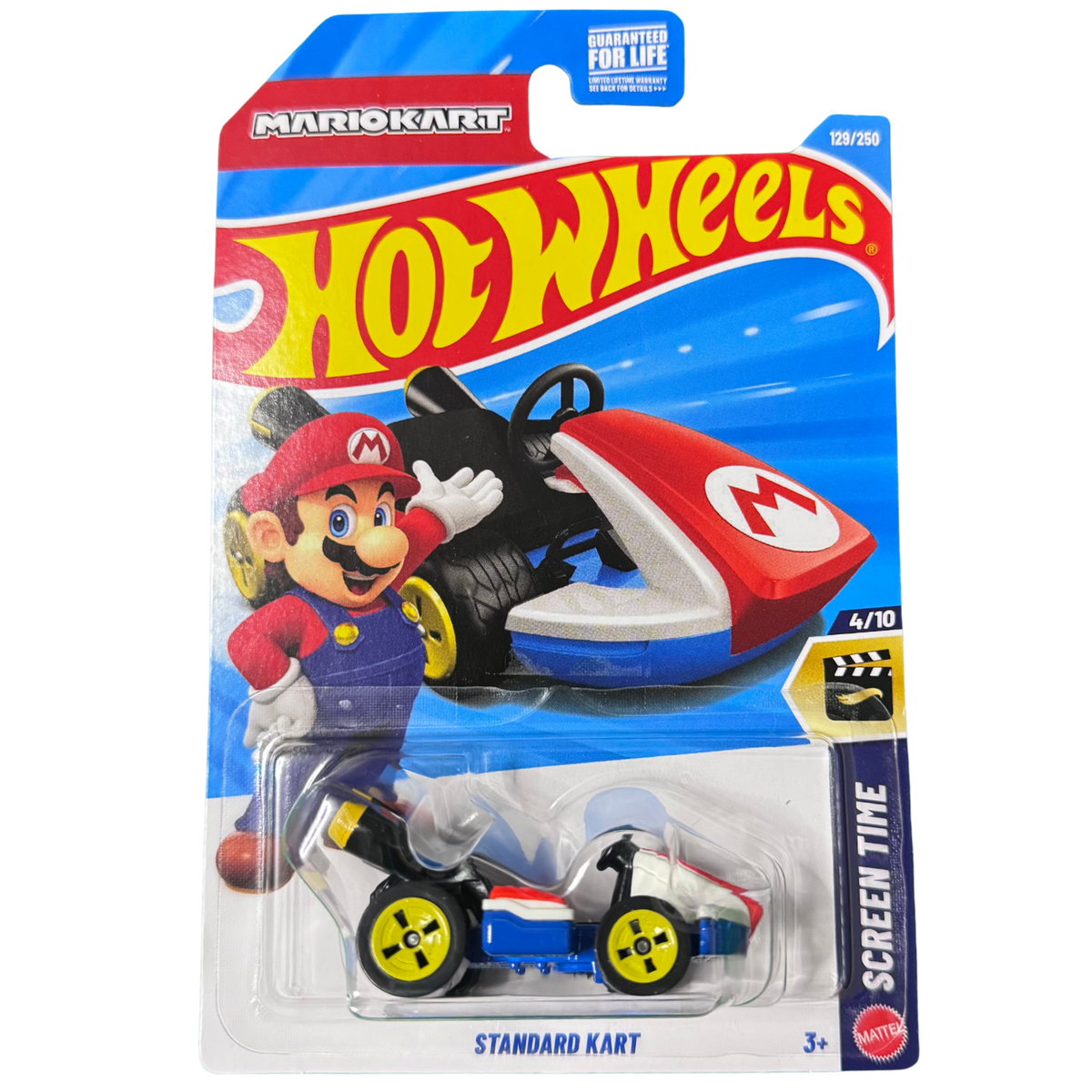 Hot Wheels Standard Kart, Screen Time 2/10 w/ Case