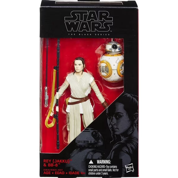 Star Wars Rey (JAKKU) & BB8 Droid - The Black Series
