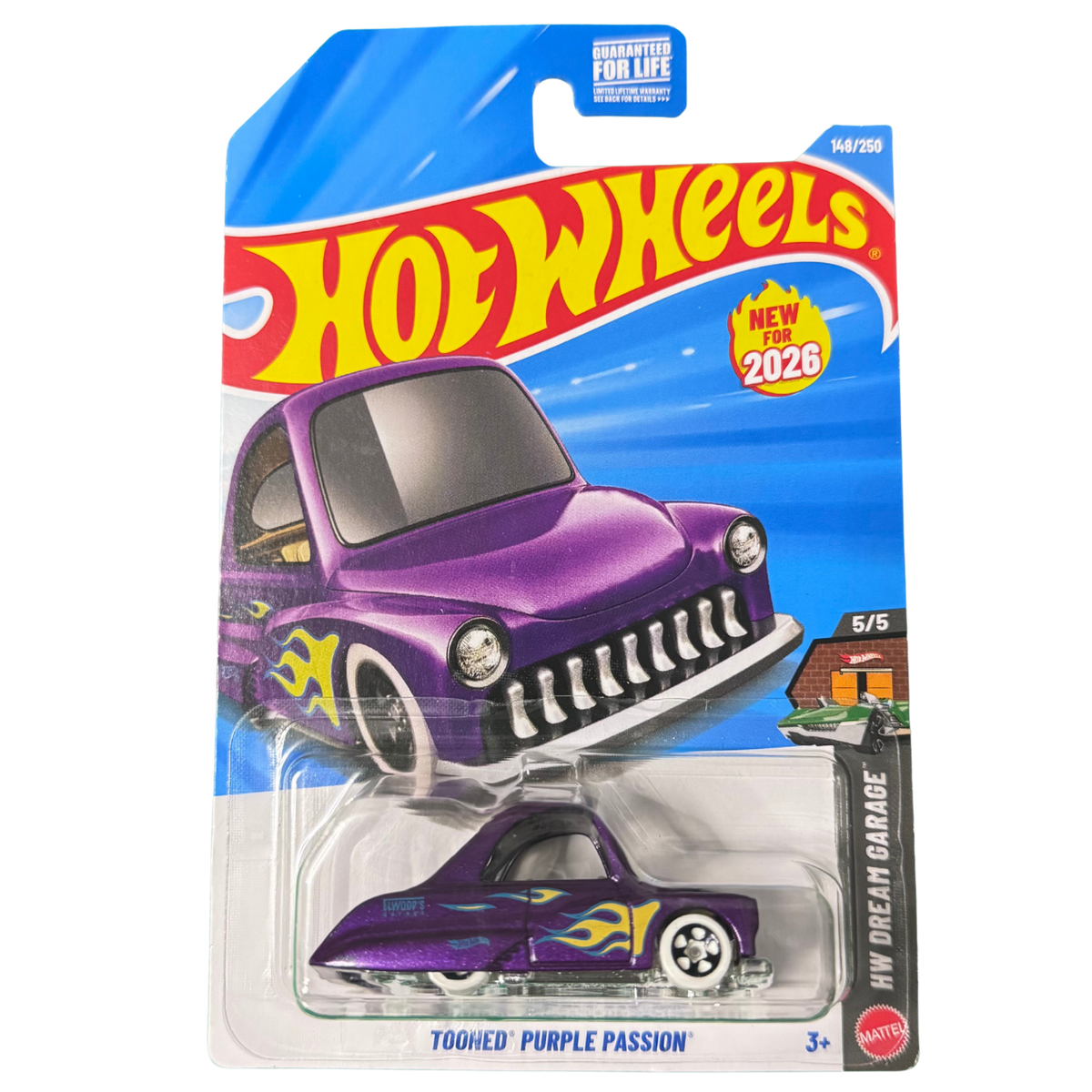 Hot Wheels Tooned Purple Passion - HW Dream Garage 5/5