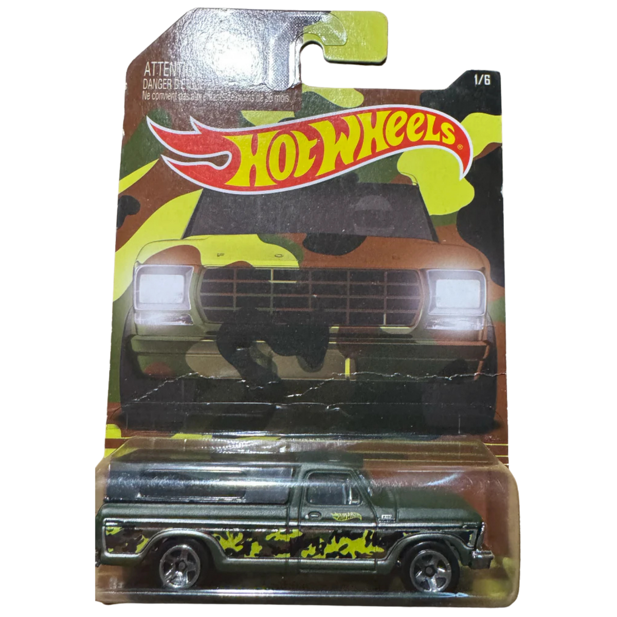 Hot Wheels '79 Ford Pickup Camouflage Series