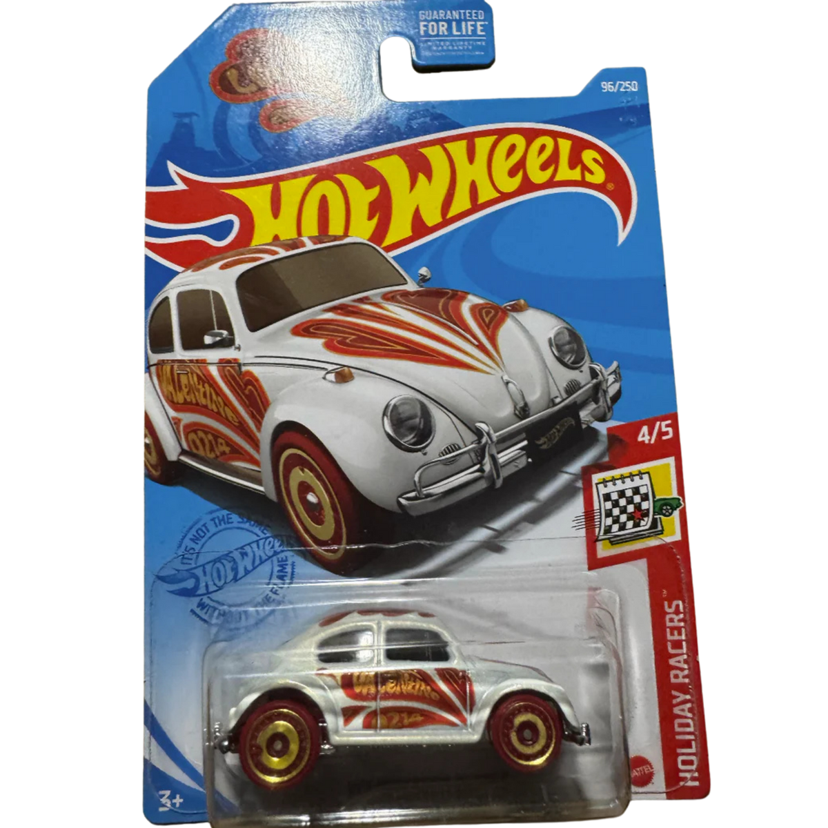2021 Hot Wheels Volkswagen Beetle Holiday Racers series Valentines Ver.