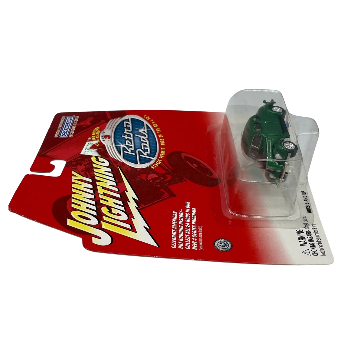 Johnny Lightning Retro Roads ’37 Ford Coupe – Green Diecast