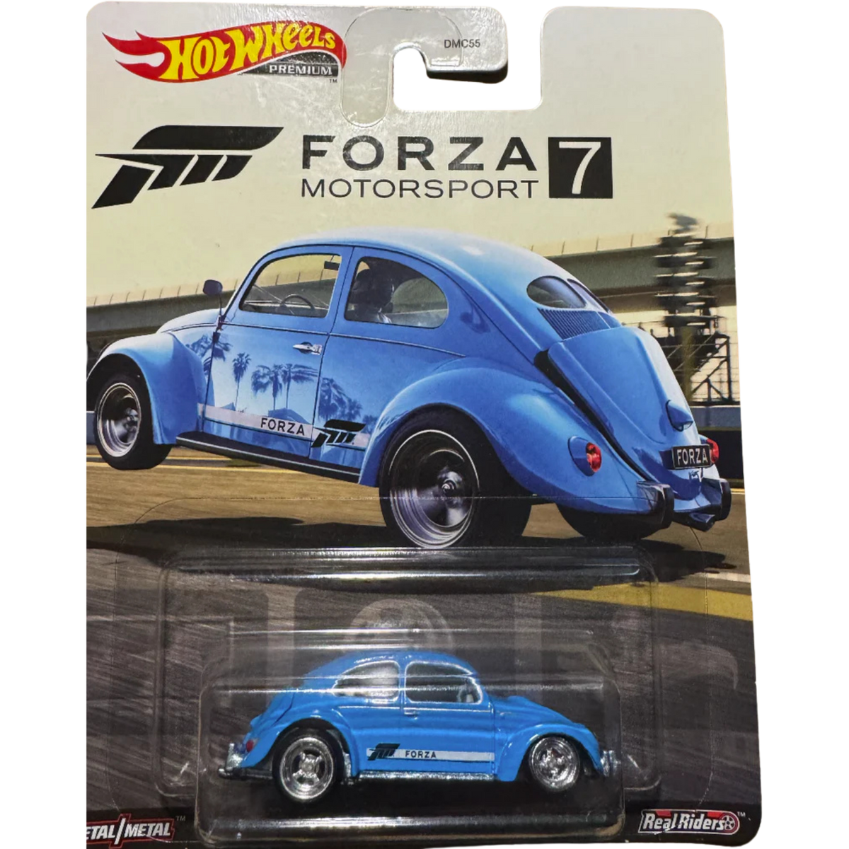 Hot Wheels Forza Motorsport 7 Volkswagen Classic Bug - Premium w/ Case