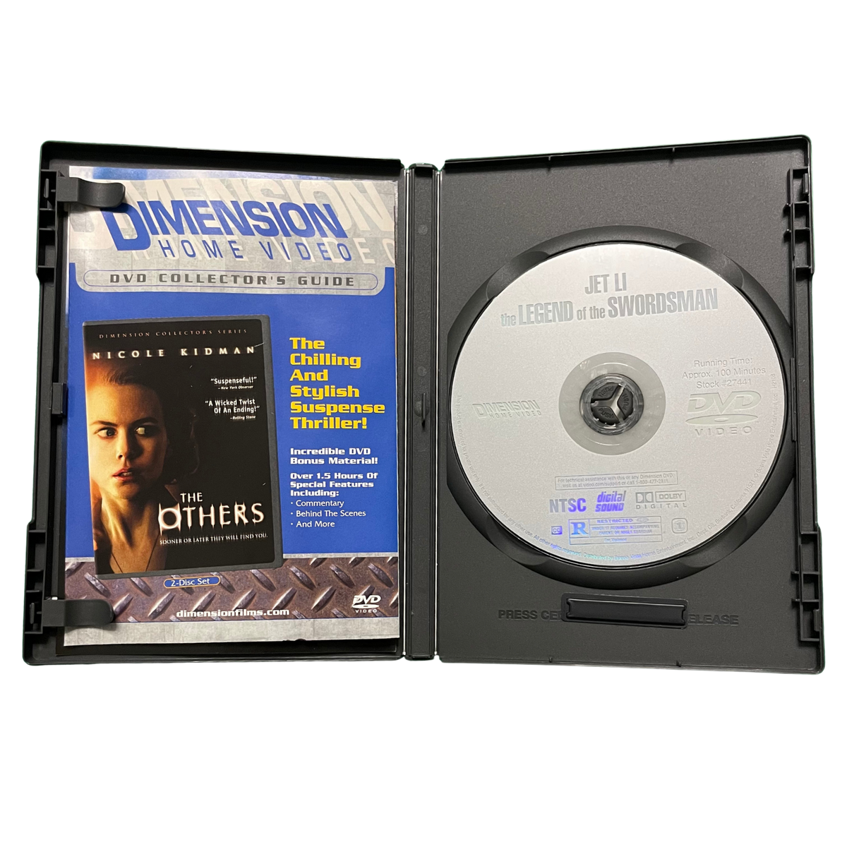 The Legend of the Swordsman DVD (Used) – Jet Li Collection