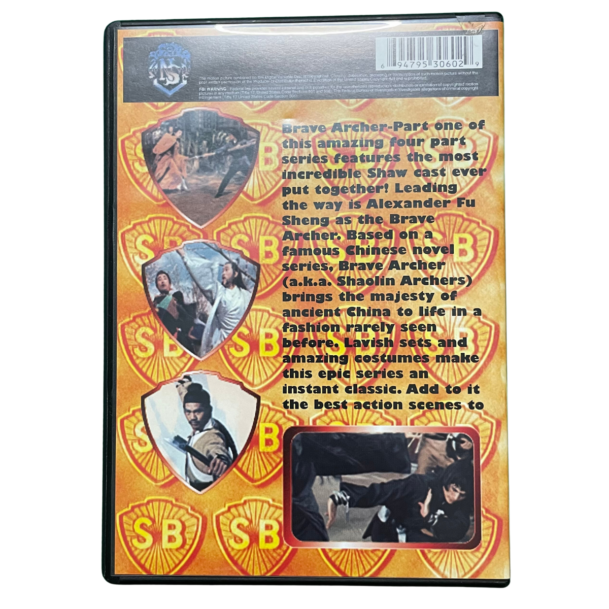 Brave Archer Part 1 Shaw Scope DVD (Used) – Limited Collector's Edition (2000/2001)