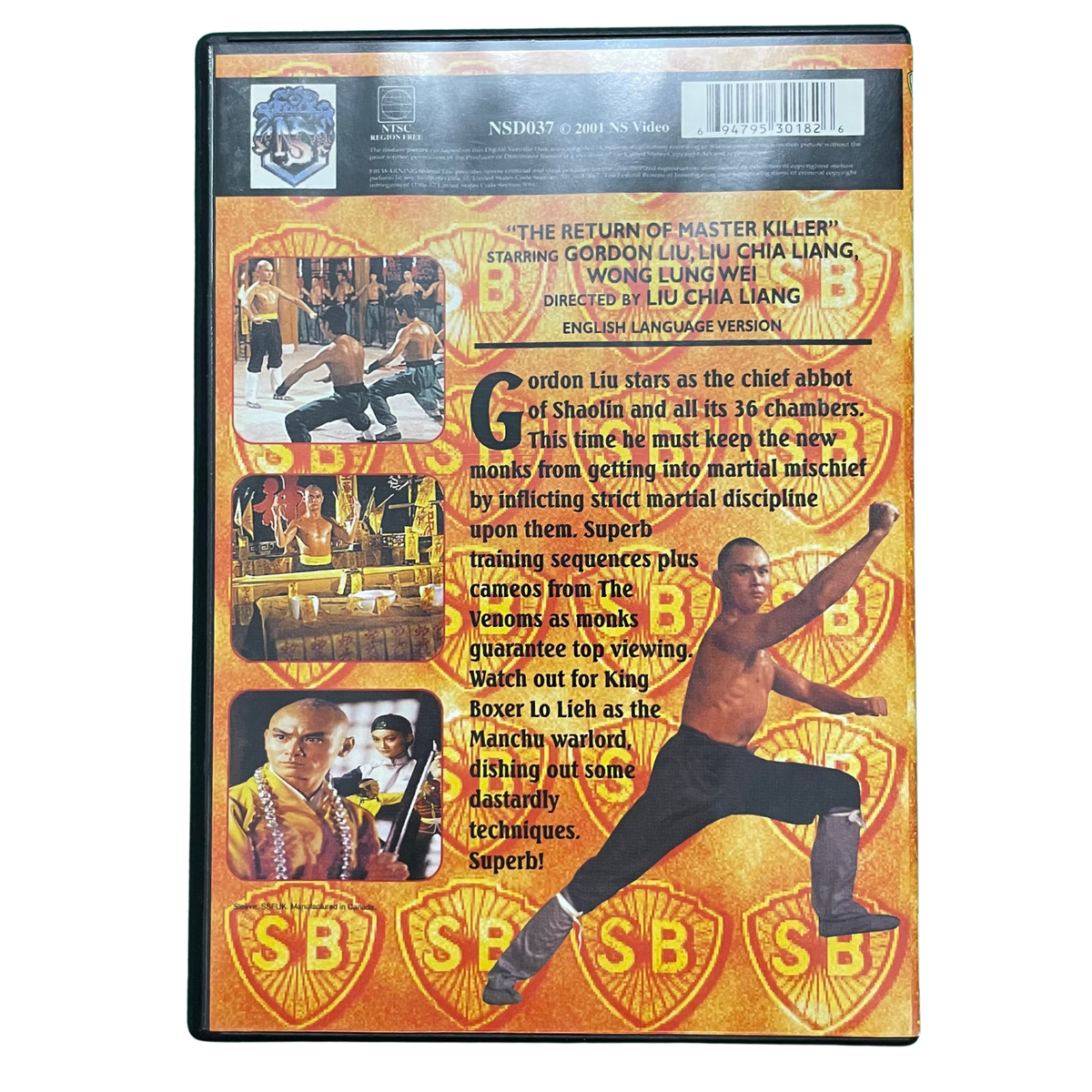 The Return of Master Killer DVD (Used) – Limited Collector's Edition