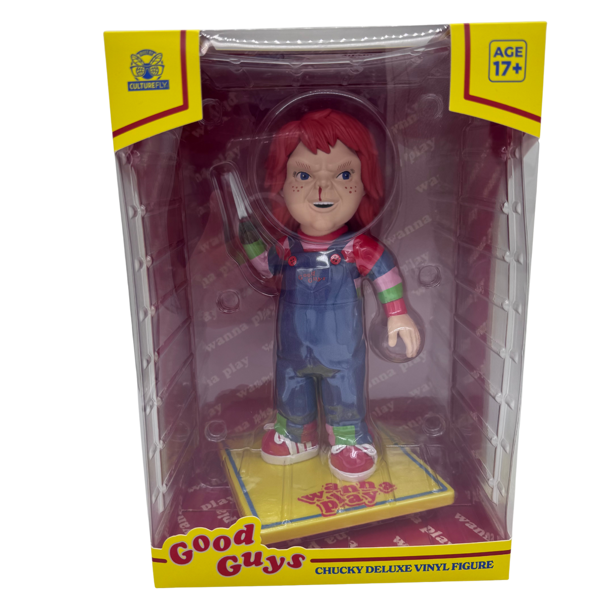 Good Guys Chucky Deluxe Vinyl Figure 9" – Culturefly (Child's Play)