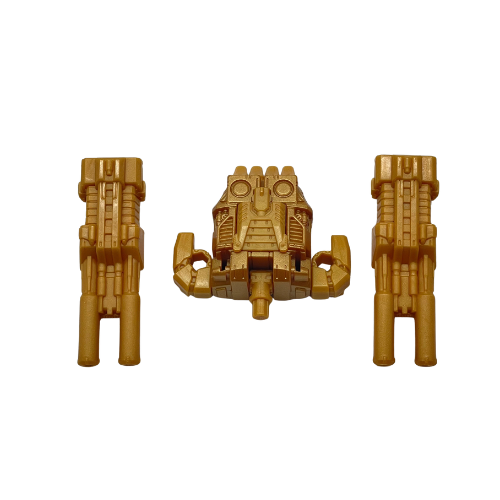 Transformers Golden Lagoon Starscream Gold Figure - Loose w/ extra gun
