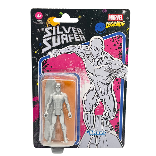 Marvel Legends Retro Silver Surfer – Kenner 3.75-Inch – Carded