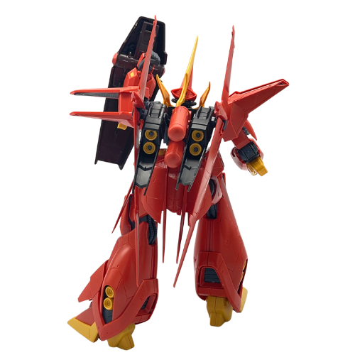 Gundam ZZ RE/100 AMX-107 Bawoo 1/100 Model Kit – Assembled