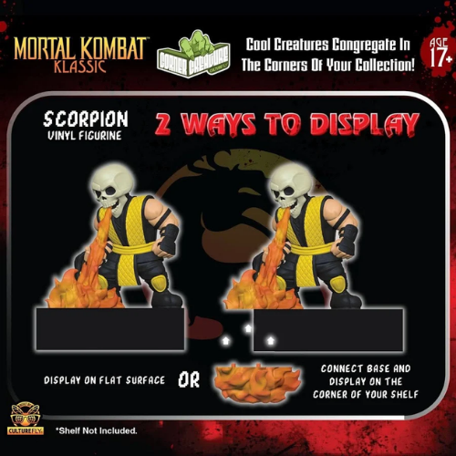Mortal Kombat Klassic Scorpion Corner Creatures Vinyl Figure