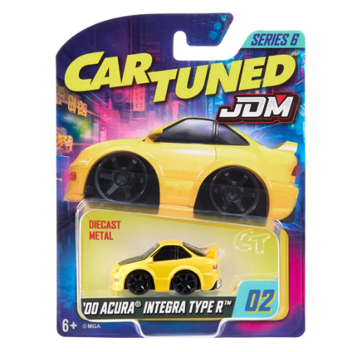 Car Tuned JDM Series 6 '00 Acura Integra Type R Yellow #02