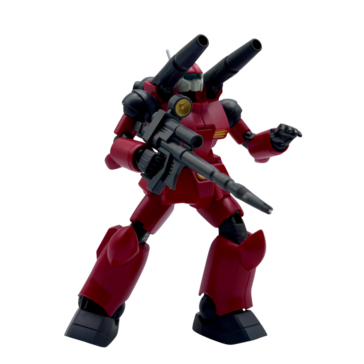 Assembled - Bandai Hobby - Mobile Suit Gundam - #190 RX-77-2 Guncannon (Revive), Bandai Spirits HGUC 1/144 Model Kit