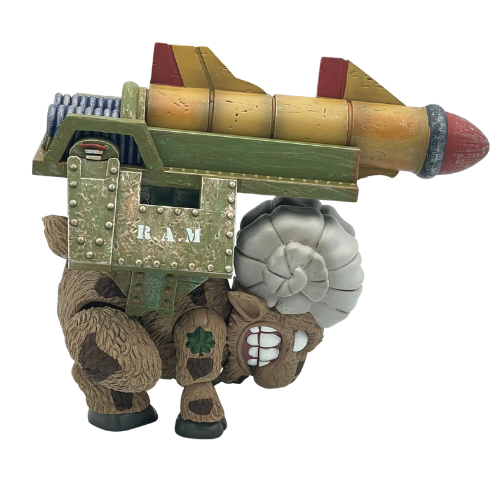 Barnyard Commandos Major Legger Mutton Action Figure
