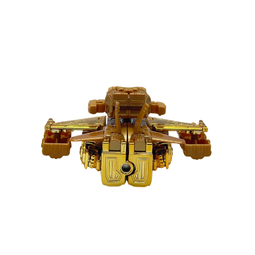Transformers Golden Lagoon Starscream Gold Figure - Loose w/ extra gun