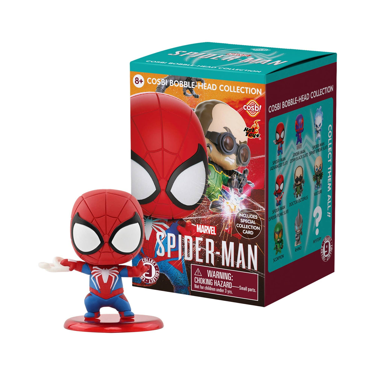 YuMe Marvel's Spider-Man Cosbi Bobble-Head Collection