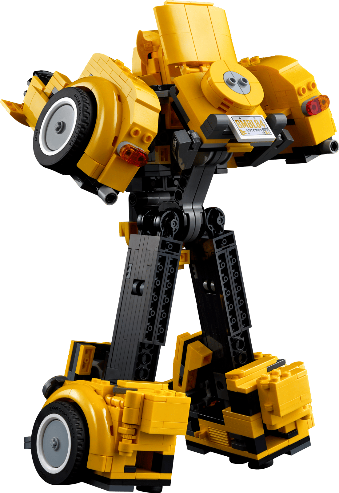 LEGO Icons Transformers Bumblebee Action Figure, Collectible Robot Gift for Adults, Movie Themed Model Building Set for Sci-Fi Enthusiasts and Transformers Fans, Converts to Vehicle Mode, 10338