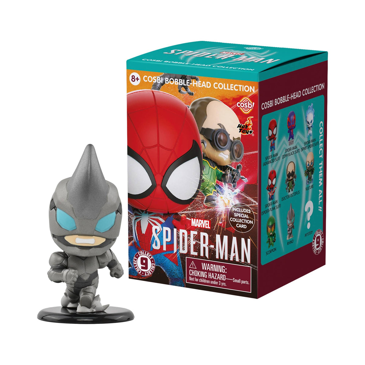 YuMe Marvel's Spider-Man Cosbi Bobble-Head Collection