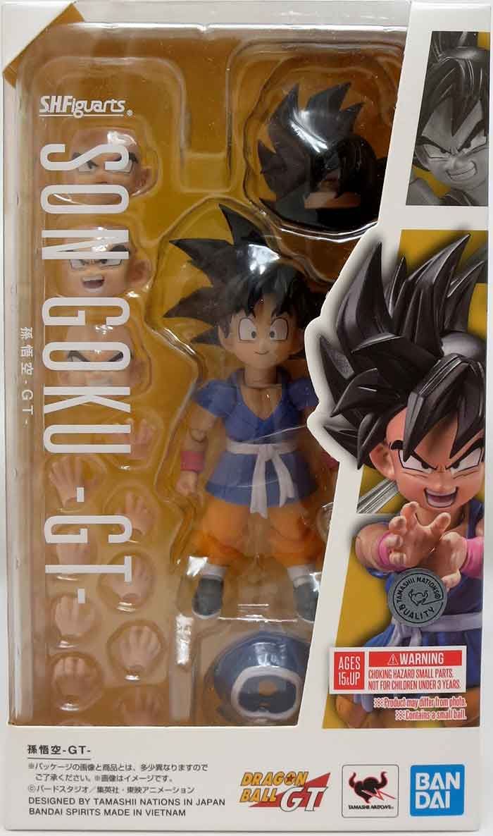 S.H. Figuarts Son Goku GT — package box front