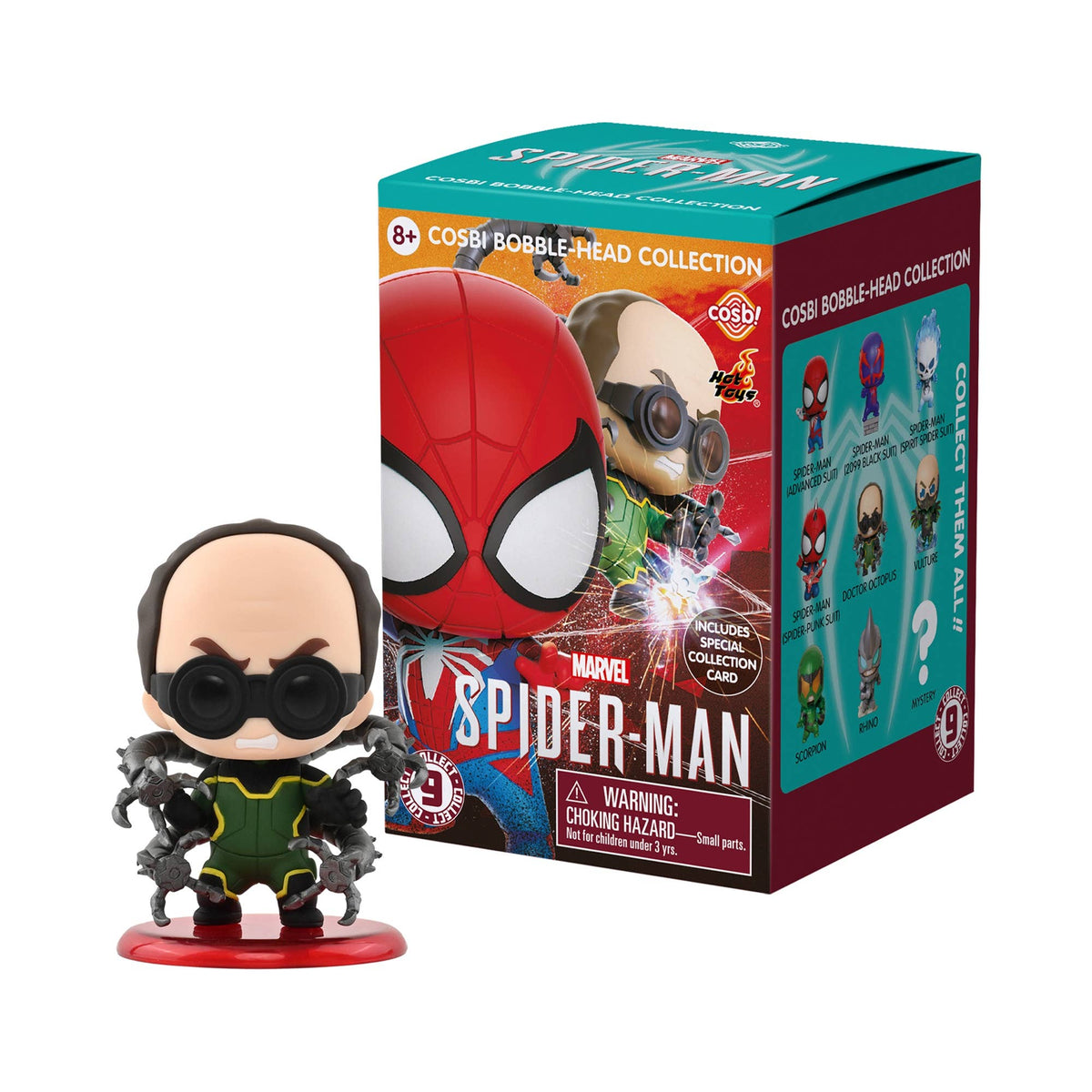 YuMe Marvel's Spider-Man Cosbi Bobble-Head Collection