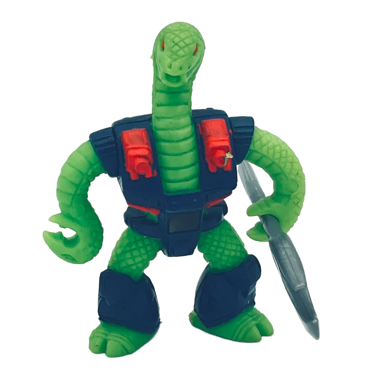 Triple Threat Snake — Water Rub — Battle Beasts Figure (Hasbro/Takara, 1986)