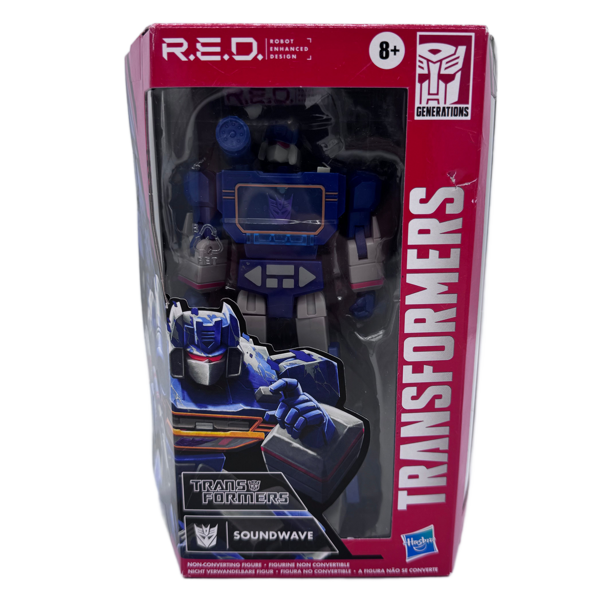 Hasbro Transformers Generations R.E.D. Soundwave Action Figure
