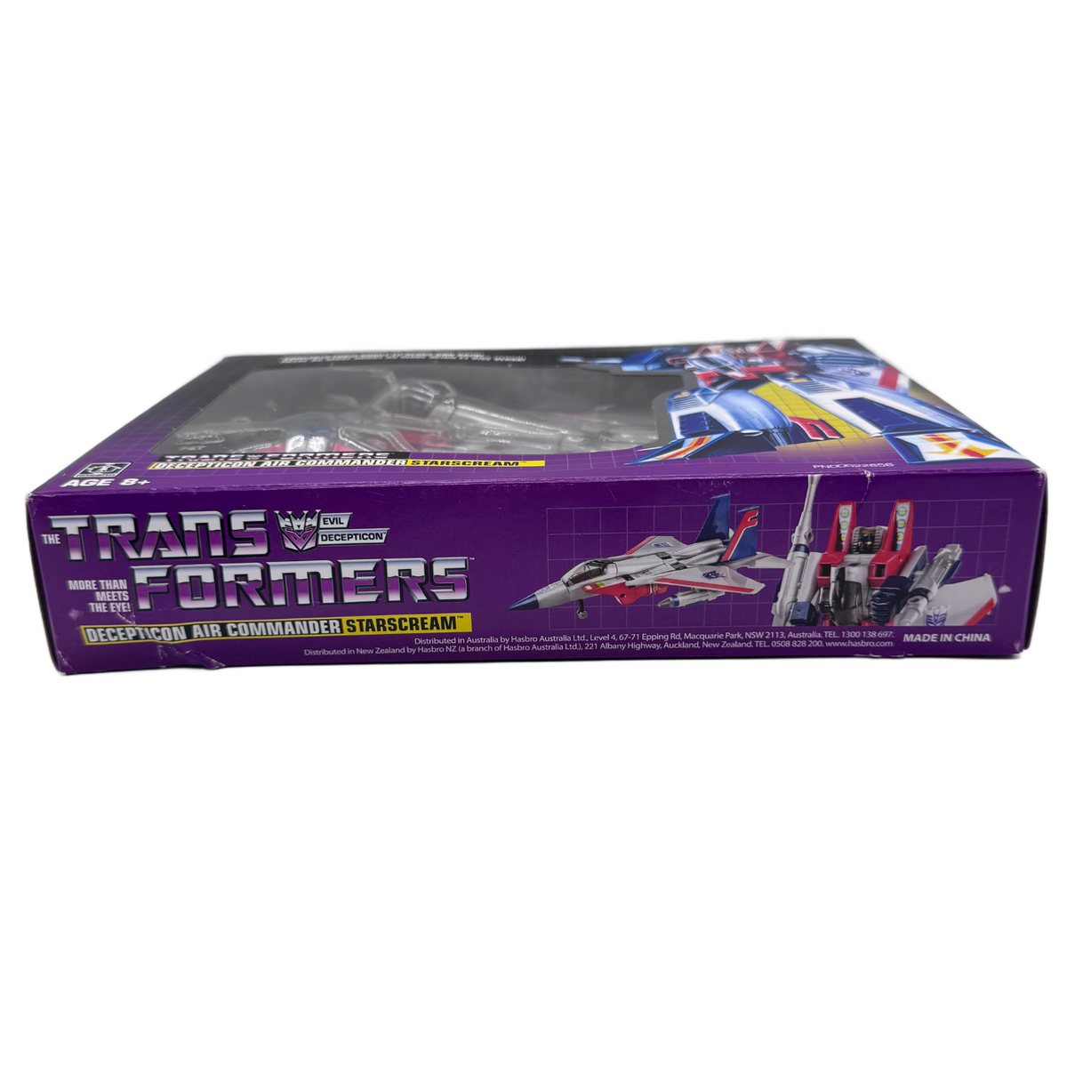 Hasbro Transformers G1 Decepticon Air Commander Starscream — 2017 Reissue,