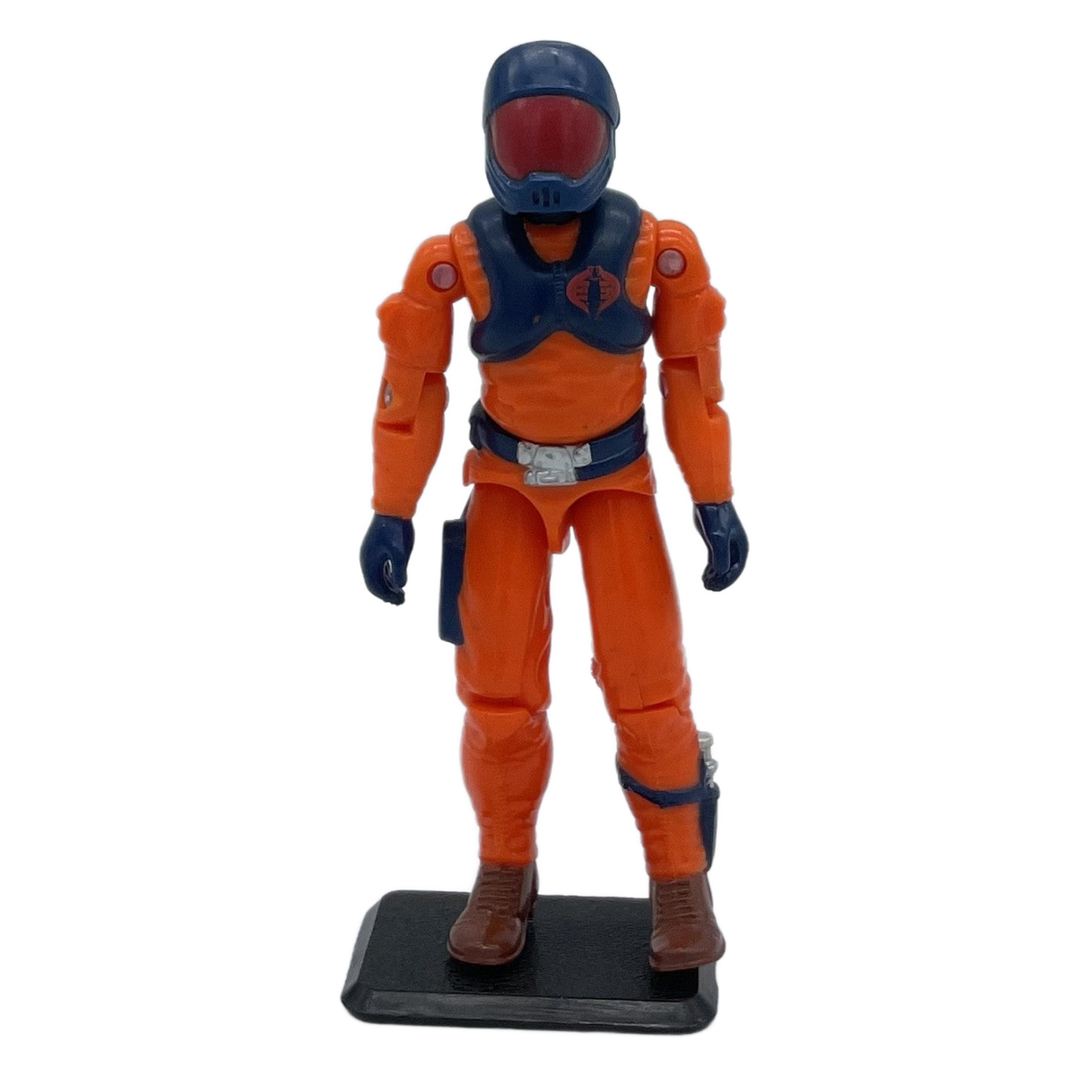 1990 Hasbro G.I. Joe ARAH -  Cobra LAMPREYS – Sonic Fighter w/ Backpack  – VTG